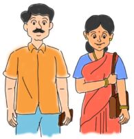 जोड़-घटा पर इबारती सवाल