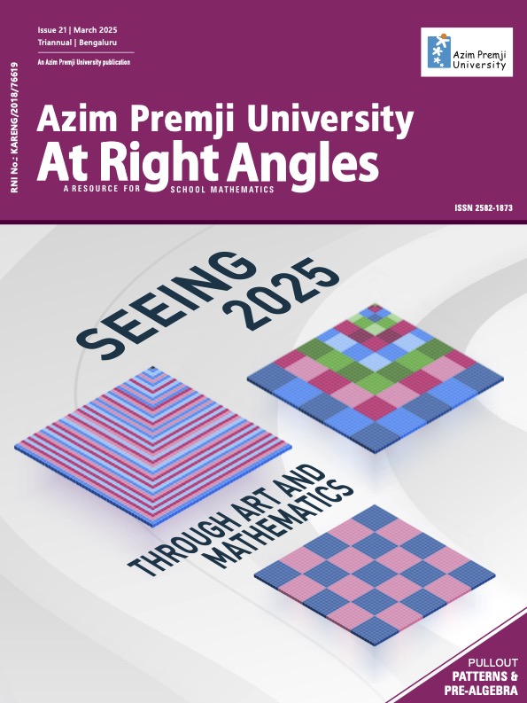 Seeing 2025 through Art and Mathematics