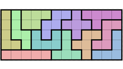 Low floor high ceiling tasks-Investigations with Pentominoes