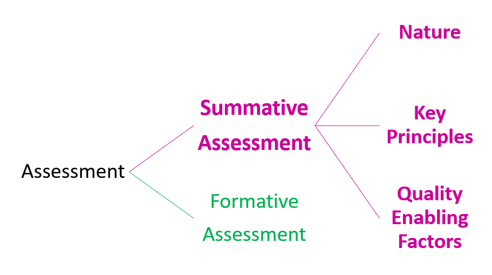 Making Summative Assessments Meaningful at the Preparatory Stage